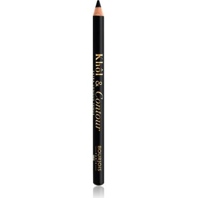 Bourjois Khôl & Contour Extra Longue Tenue trwała kredka do oczu odcień 002 Ultra Black 1.2 g