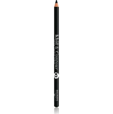Bourjois Khôl & Contour XL trwała kredka do oczu odcień 001 Noir-issime 1,65 g