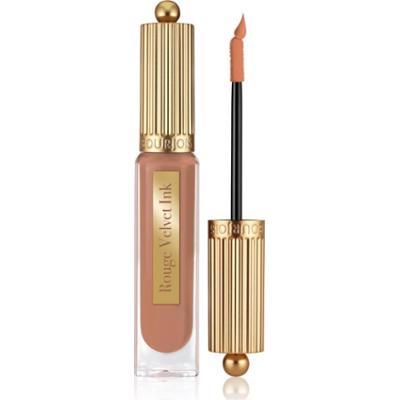 Bourjois Rouge Velvet Ink szminka w płynie z matowym wykończeniem odcień 01 Beige De Jour 3.5 ml
