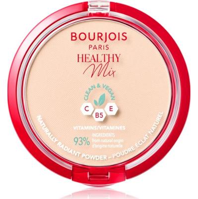 Bourjois Healthy Mix puder matujący nadający skórze promienny wygląd odcień 01 Ivory 10 g