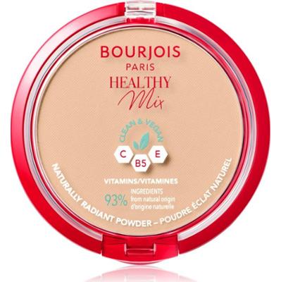 Bourjois Healthy Mix puder matujący nadający skórze promienny wygląd odcień 04 Golden Beige 10 g