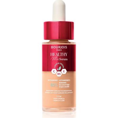 Bourjois Healthy Mix lekki podkład nadający naturalny wygląd odcień 51W Light Vanilla 30 ml