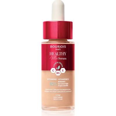 Bourjois Healthy Mix lekki podkład nadający naturalny wygląd odcień 53W Light Beige 30 ml