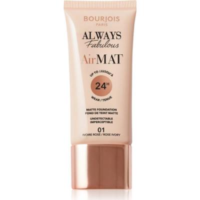 Bourjois Air Mat podkład matujący odcień 01 Rose Ivory 30 ml