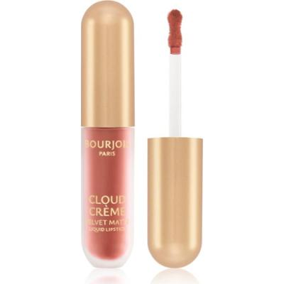 Bourjois Cloud Crème Velvet Matte intensywnie matująca szminka w płynie odcień 06 Passion Peach 3.1 ml