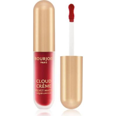 Bourjois Cloud Crème Velvet Matte intensywnie matująca szminka w płynie odcień 08 Chérie Cherry 3.1 ml