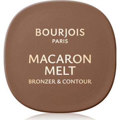 Bourjois Macaron Melt Bronzer & Contour bronzer i puder do konturowania 2 w 1 odcień 02 Milky Mocha 5 g
