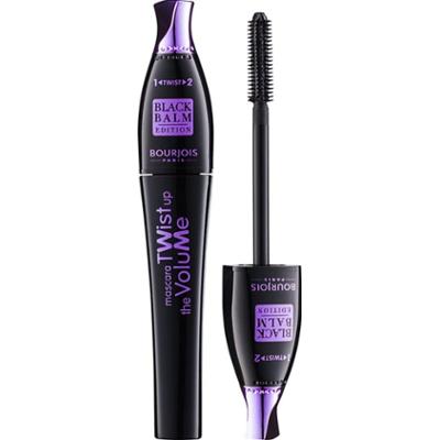 Bourjois Twist Up The Volume tusz zwiększający objętość rzęs ze szczoteczką 2 w 1 odcień 22 Black Balm 8 ml