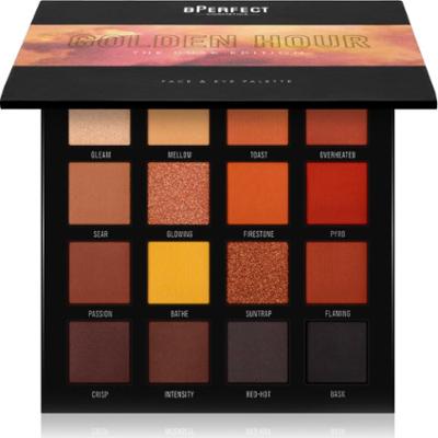 BPerfect Golden Hour The Dusk Edition paleta wielofunkcyjna do twarzy 40.7 g