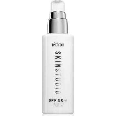 BPerfect Skin Studio Hydrosheer Skin Glaze SPF 50 rozjaśniające serum nawilżające do twarzy 50 ml