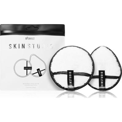 BPerfect Skin Studio Face & Eye Makeup Cleansing 2 Pads płatki do demakijażu wielokrotnego użytku 2 szt.