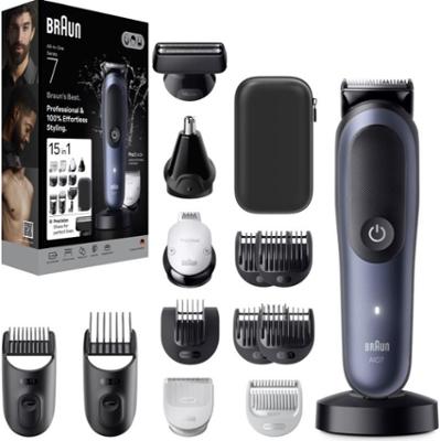 Braun All-In-One Series 7 AIO7580 zestaw do pielęgnacji włosów, zarostu i ciała 15 w 1 1 szt.