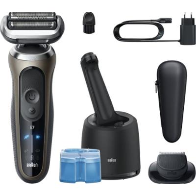 Braun Series 7 72-C7200cc elektryczna maszynka do golenia ze stacją czyszczącą i ładującą Gold 1 szt.