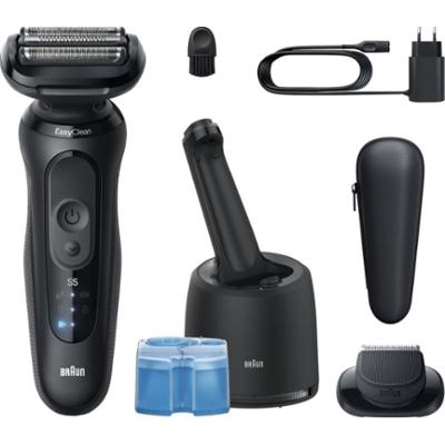 Braun Series 5 52-N7200cc elektryczna maszynka do golenia ze stacją czyszczącą i ładującą SmartCare Black 1 szt.