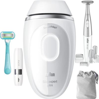 Braun IPL Silk·expert Mini PL1115 depilator IPL do ciała, twarzy, okolic bikini i pach 1 szt.