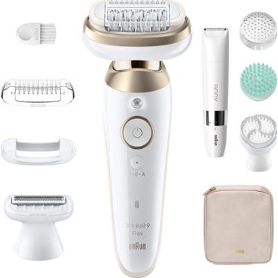 Braun Silk-épil 9 Flex SkinSpa 9-481 3D epilator z maksymalnie elastyczną głowicą do golenia na mokro i na sucho 1 szt.