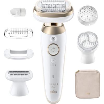 Braun Silk-épil 9 9-060 3D epilator z maksymalnie elastyczną głowicą do golenia na mokro i na sucho 1 szt.