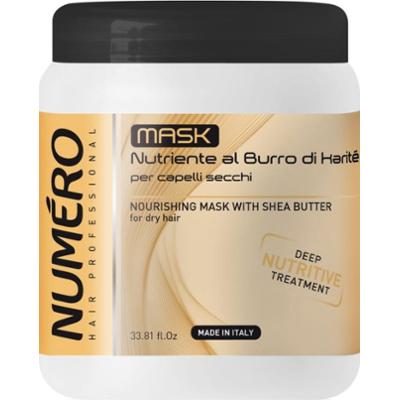 Brelil Professional Nourishing Mask maseczka odżywcza z masłem shea do włosów suchych 1000 ml