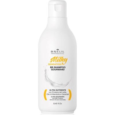 Brelil Professional Milky Sensation BB Shampoo szampon regenerujący do włosów słabych i zniszczonych 250 ml