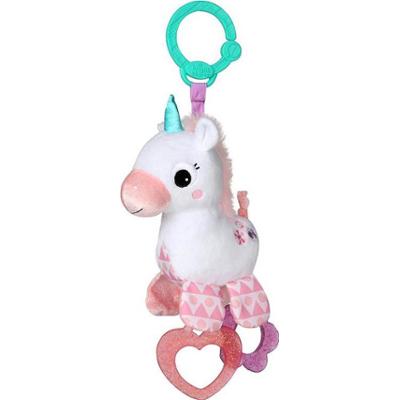 Bright Starts Sparkle & Shine wisząca zabawka kontrastowa 0 m+ Unicorn 1 szt.