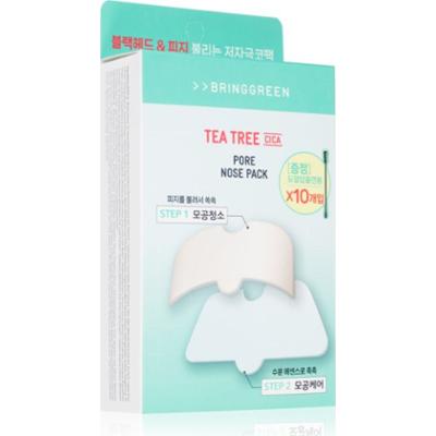 BRINGGREEN Tea Tree Cica Pore Nose Strip plastry dla skóry problematycznej na nos 5 szt.