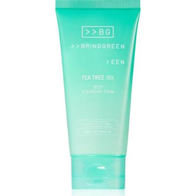 BRINGGREEN Tea Tree Cica Deep Cleansing Foam pianka dogłębnie oczyszczająca o działaniu uspokajającym 120 ml