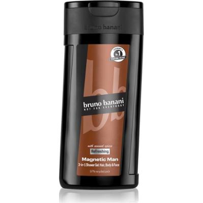 Bruno Banani Magnetic Man perfumowany żel pod prysznic 3 w 1 dla mężczyzn 250 ml