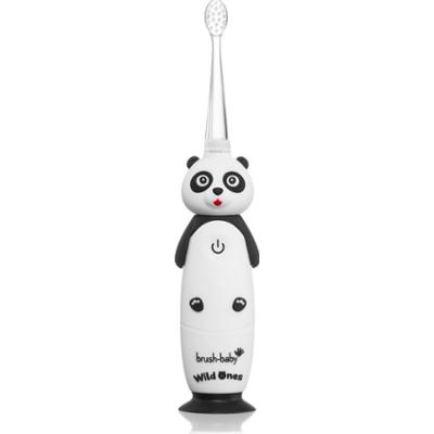 Brush Baby WildOnes WildOne elektryczna szczoteczka do zębów + 2 zapasowe końcówki dla dzieci Panda 1 szt.