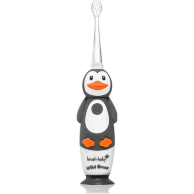 Brush Baby WildOnes WildOne elektryczna szczoteczka do zębów + 2 zapasowe końcówki dla dzieci Penguin 1 szt.