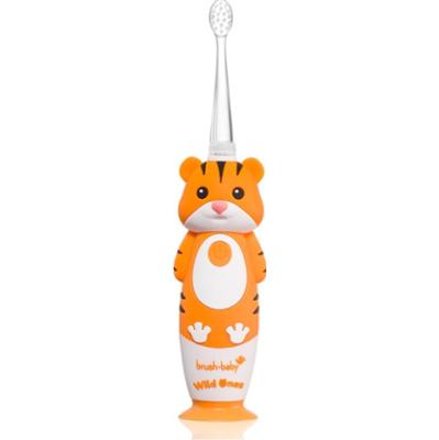Brush Baby WildOnes WildOne elektryczna szczoteczka do zębów + 2 zapasowe końcówki dla dzieci Tiger 1 szt.