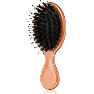 BrushArt Hair Boar bristle paddle hairbrush szczotka do włosów z włosiem dzika Travel 1 szt.