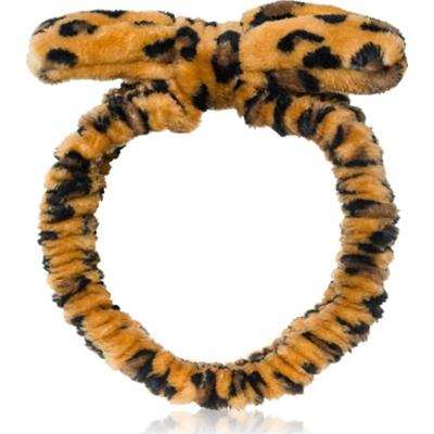 BrushArt Accessories Skincare headband opaska kosmetyczna Leopard 1 szt.