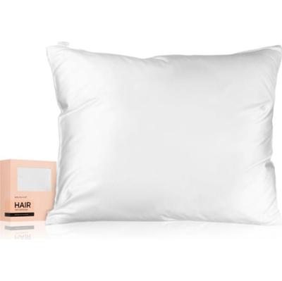 BrushArt Hair Satin pillowcase poszewka na poduszkę satyna White 50x60 cm