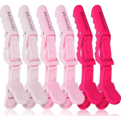 BrushArt Hair Crocodile sectioning hair clips spinki do włosów 6 szt.