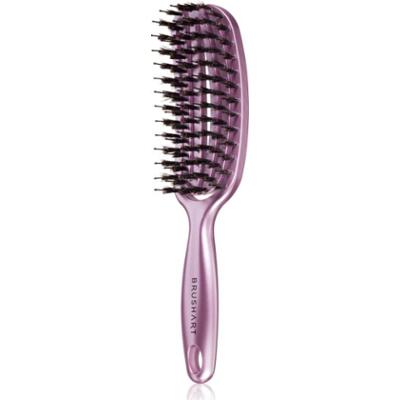 BrushArt Hair Vent blowdry hairbrush with boar bristles szczotka do włosów z nylonowymi włóknami i włosiem dzika Small 1 szt.