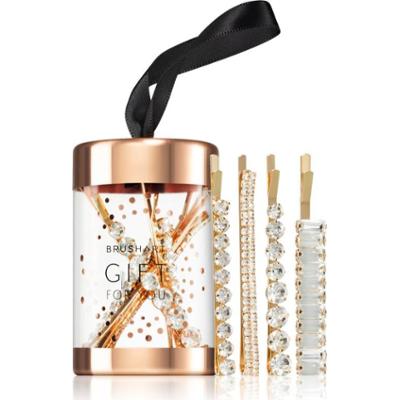 BrushArt Gift for You Rhinestone bobby pins spinki do włosów 4 szt.