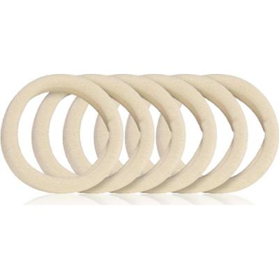 BrushArt Hair Band gumki do włosów Beige 6 szt.