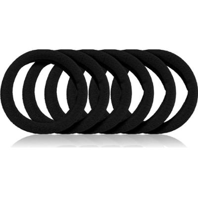 BrushArt Hair Band gumki do włosów Black 6 szt.