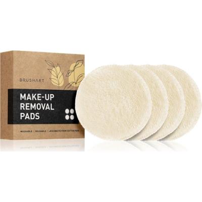 BrushArt Home Salon Make-up removal pads płatki do demakijażu z mikrofibry wielokrotnego użytku Cream
