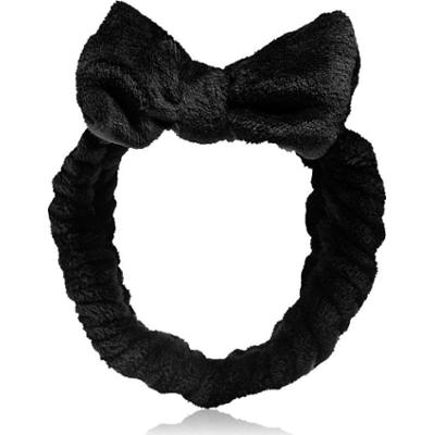BrushArt Accessories Skincare headband opaska kosmetyczna Black 1 szt.