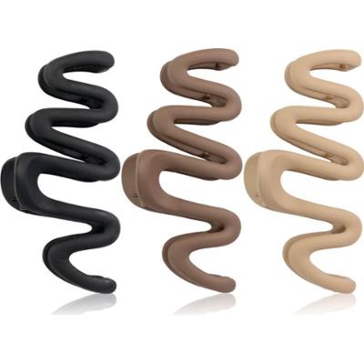 Brushworks Wave Claw Clips spinki do włosów 3 szt.