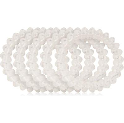 Brushworks Wonder Bobble gumki do włosów Clear 5 szt.