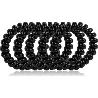 Brushworks Wonder Bobble gumki do włosów Black 5 szt.