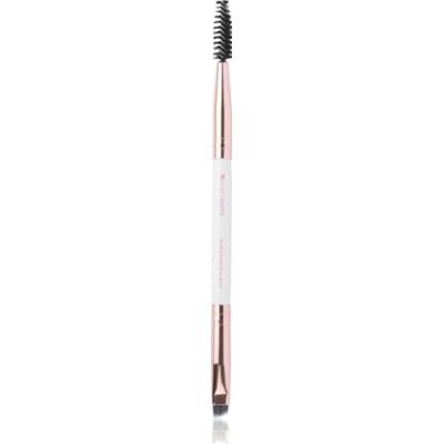 Brushworks Double Ended Brow Brush pędzel do stylizacji brwi ze szczotką 1 szt.