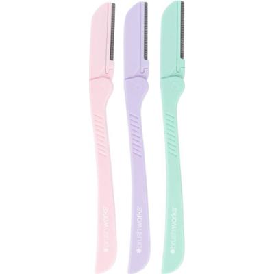 Brushworks Precision Eyebrow Razor Pastel brzytwa do brwi