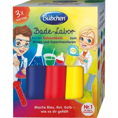 Bübchen Kids Bath Laboratory zestaw do produkcji kul do kąpieli 3x50 ml