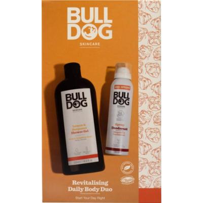 Bulldog Lemon & Bergamot Revitalising Body Care Duo zestaw upominkowy do ciała dla mężczyzn