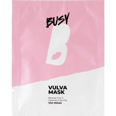 BusyB Vivi Velvet Vulva Mask maseczka do okolic intymnych 1 szt.