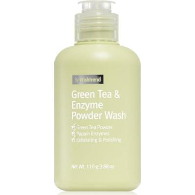 By Wishtrend Green Tea & Enzyme delikatny puder oczyszczający 110 g