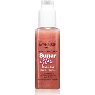 BYPHASSE Sugar Glow olejek błyszczący do ciała i włosów 100 ml